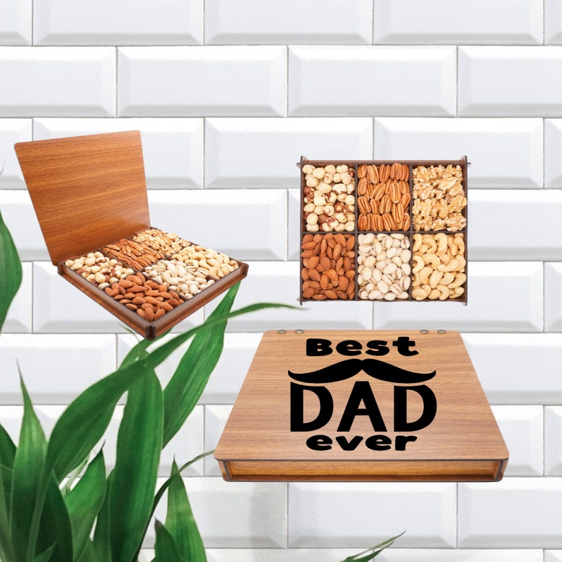 Birthday Day Gift Basket, Gift Food Box, Mixed Nuts Tray, Fathers Day ...