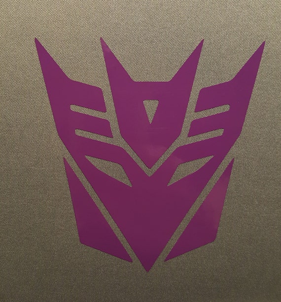 Transformers Decepticon Emblem Vinyl 