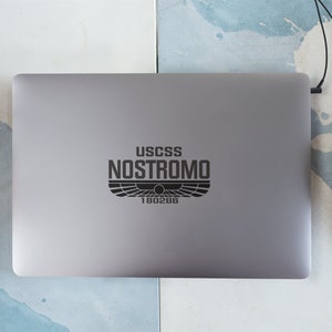 Alien / Aliens Movie USCSS Nostromo Emblem Vinyl Decal, Car Accessory, Laptop Sticker or Instant Pot Decal image 4