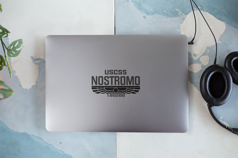 Alien / Aliens Movie USCSS Nostromo Emblem Vinyl Decal, Car Accessory, Laptop Sticker or Instant Pot Decal image 4