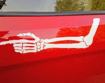 Mad Max Fury Road Imperator Furiosa Skeletal Arm Truck Decal Car Decal