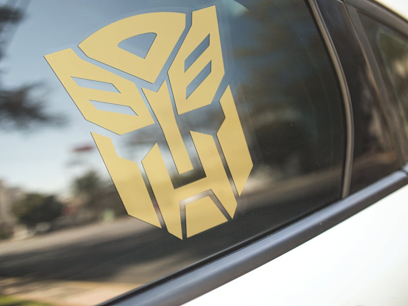 Transformers Autobot Emblem Vinyl Decal, Car Accessory, Laptop Sticker or Instant Pot Decal image 2