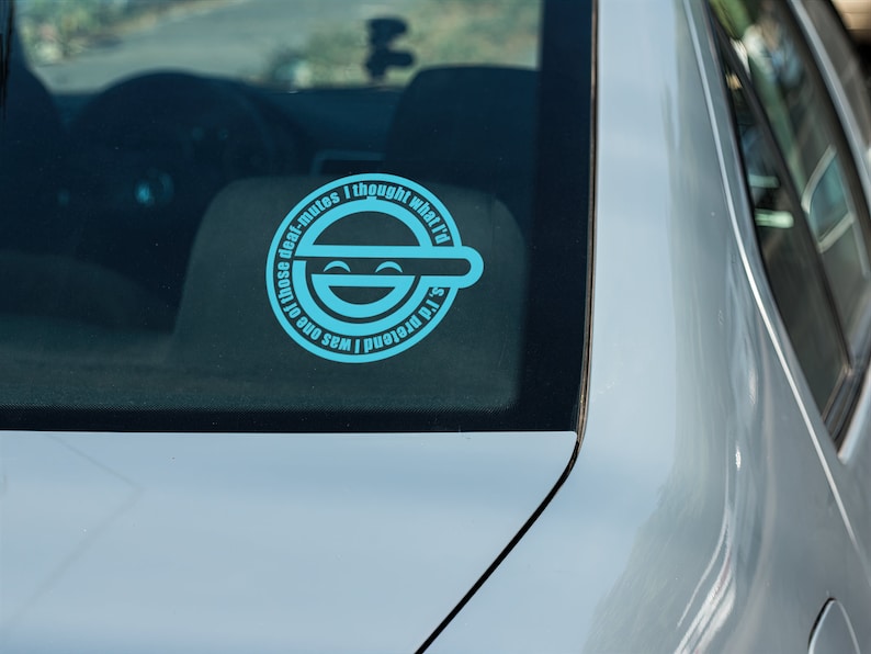 Ghost in the Shell Stand Alone Complex Laughing Man Logo Vinyl Decal, Car Accessory, Laptop Sticker or Instant Pot Decal image 4