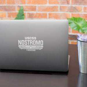 Alien / Aliens Movie USCSS Nostromo Emblem Vinyl Decal, Car Accessory, Laptop Sticker or Instant Pot Decal image 8