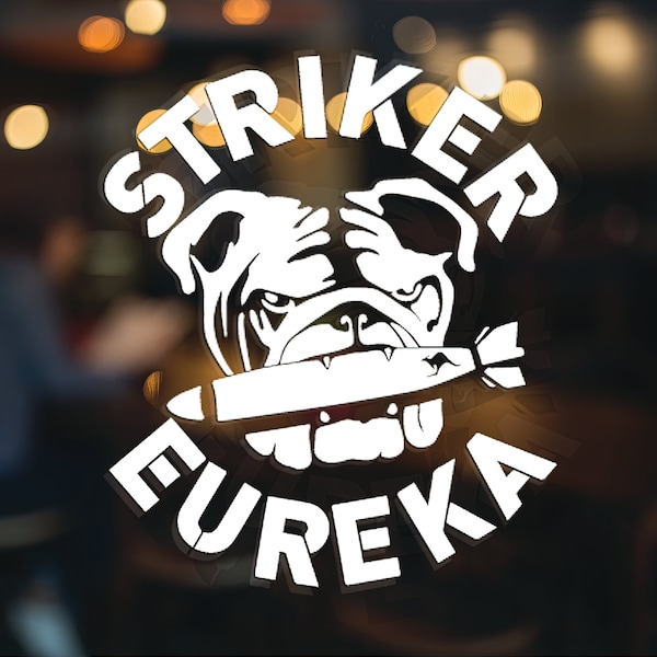 Pacific Rim Striker Eureka Logo Vinyl Decal, Car Accessory, Laptop Sticker or Instant Pot Decal