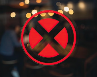 X-men Symbol (Bold Style) Vinyl Aufkleber, Autozubehör, Laptop Aufkleber oder Instant Pot Aufkleber