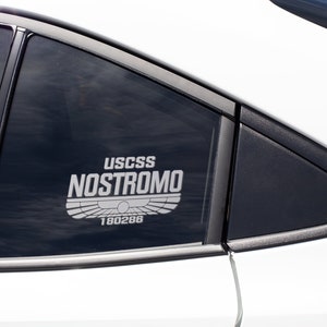 Alien / Aliens Movie USCSS Nostromo Emblem Vinyl Decal, Car Accessory, Laptop Sticker or Instant Pot Decal image 7