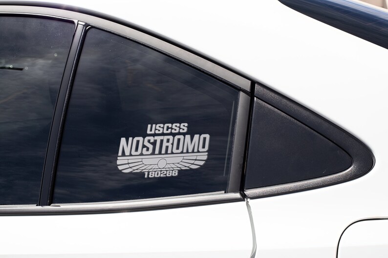 Alien / Aliens Movie USCSS Nostromo Emblem Vinyl Decal, Car Accessory, Laptop Sticker or Instant Pot Decal image 7