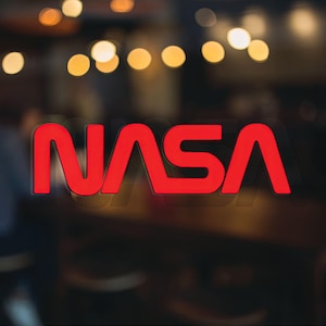 NASA Logo Vinyl Decal - Unique Car Accessory, Stylish Laptop Sticker & Fun Instant Pot Decal
