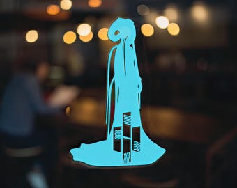 フィフス・エレメントのディーバ・プラヴァラグナのビニールデカール、カーアクセサリー、ラップトップステッカー、またはインスタントポットデカール