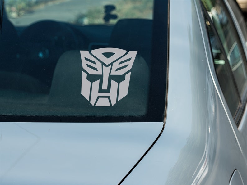 Transformers Autobot Emblem Vinyl Decal, Car Accessory, Laptop Sticker or Instant Pot Decal image 4