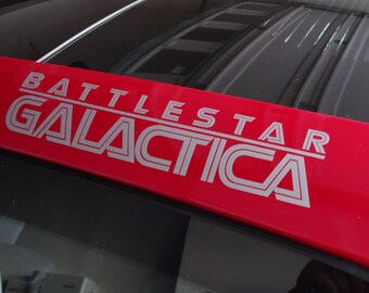 Battlestar Galactica - Vinyl Decal - Multiple Colors
