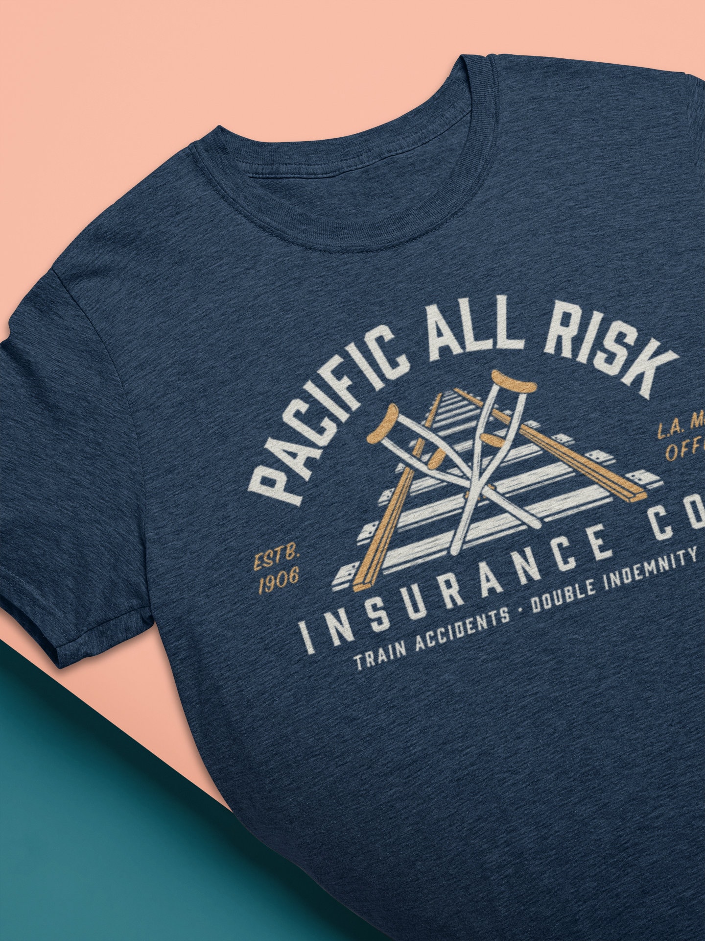 Double Indemnity Pacific All Risk Insurance Company Unisex Triblend T-shirt  - Etsy, image size:1440x1920