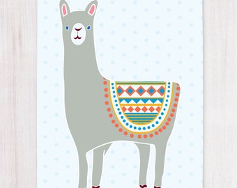 Alpaca Printable Art, Printable Art, Wall Decor, Instant Download, Llama Wall Decors, Alpaca Wall Art, Llama Wall Print, Alpaca Wall Print