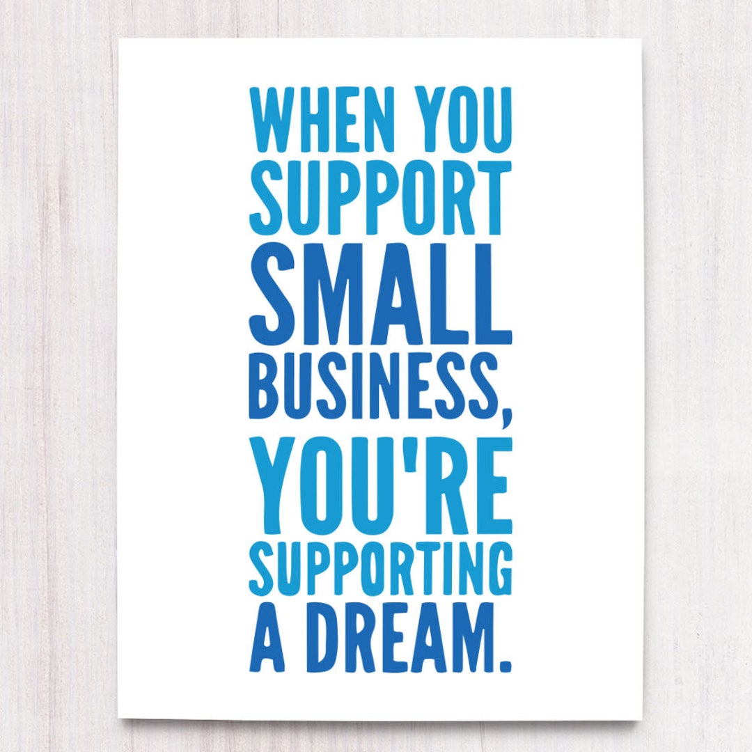 Shop Small Business, Printable Art, Wall Decor, Instant Download, Craft ...
