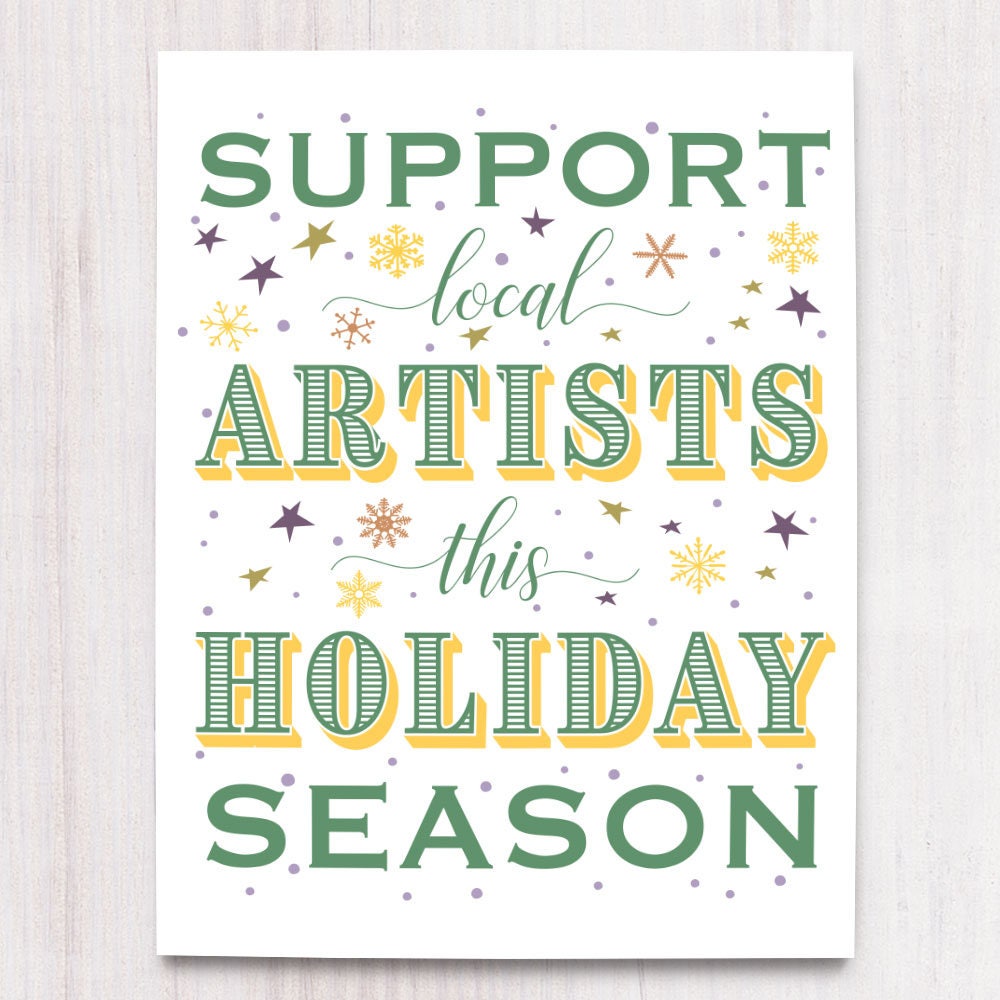 Support Artists Printable Art Wall Decor Instant Download ...
