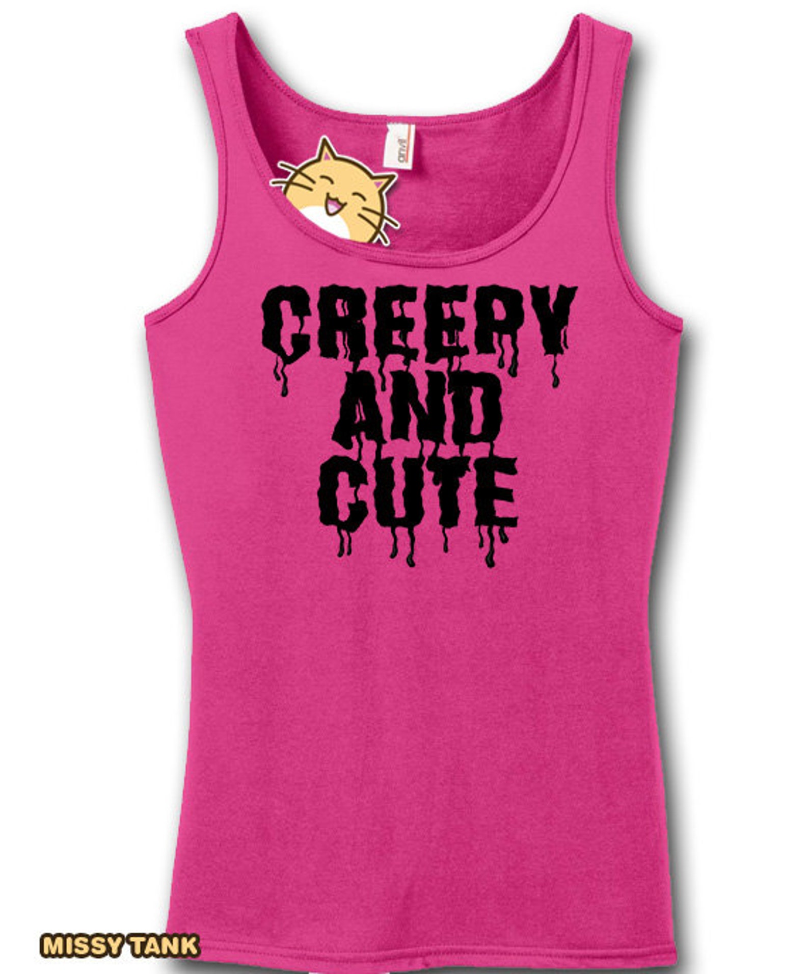 Cute and Creepy Shirt Kids Gift Idea Mens Womens weird crazy | Etsy