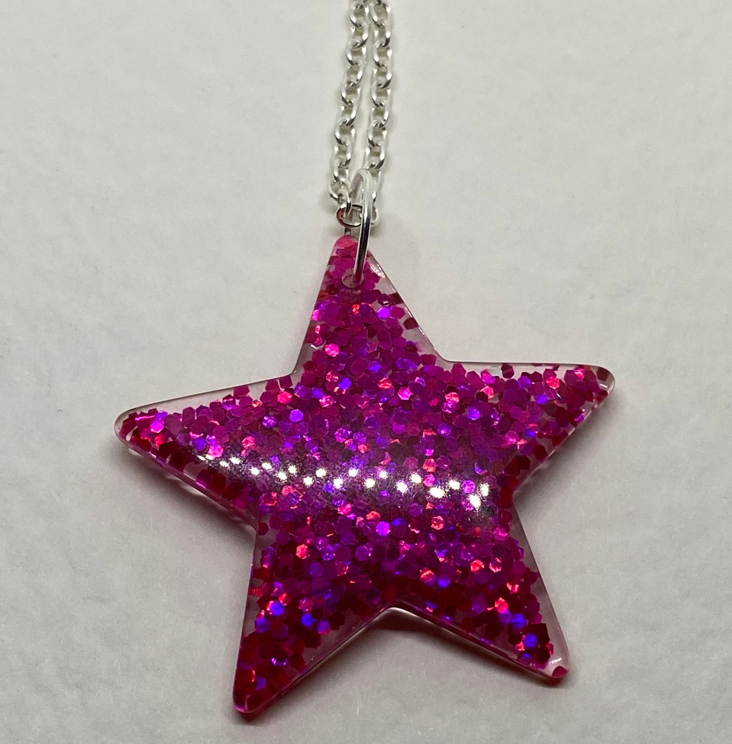 Pure Silver Rose Gold Plated Star Necklace – Curio Cottage