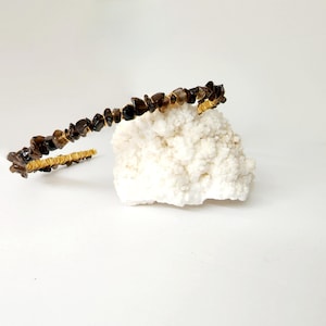 Smoky Quartz Headband
