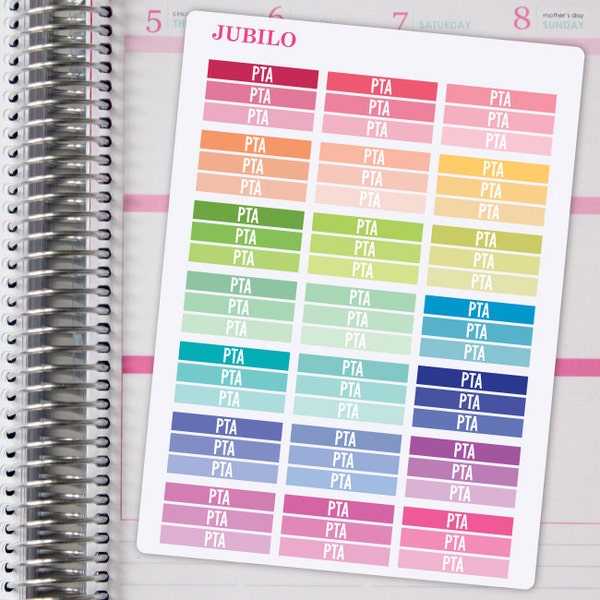 CUSTOM HEADERS. Custom Planner Stickers.