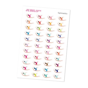 GYMNASTICS Planner Stickers.