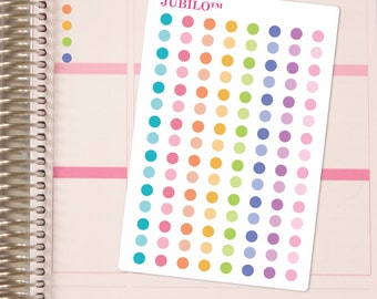 BULLET POINT Stickers - Dots.  Planner Stickers.  Journal Stickers.  BUJO Stickers.  Calendar Stickers.