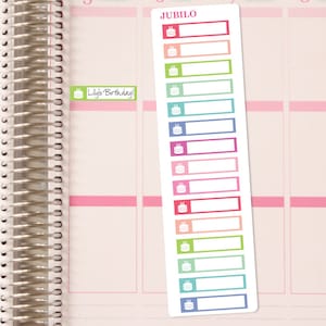 Fits Erin Condren Vertical Novel Tea Simple Kit