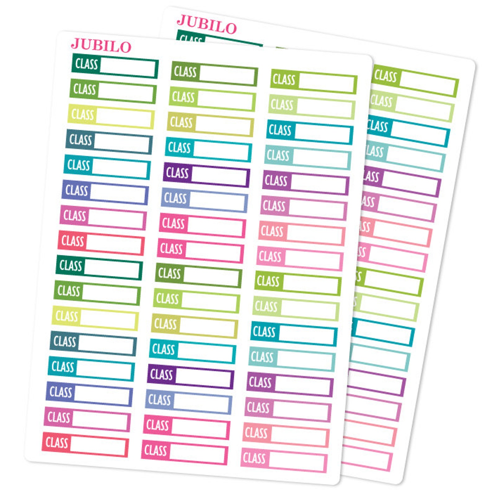 CLASS Stickers. Planner Stickers. School Stickers. Teacher - Etsy