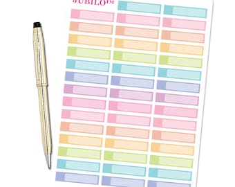 Blank Icon Labels Planner Stickers - fits Erin Condren Planner and Happy Planner!