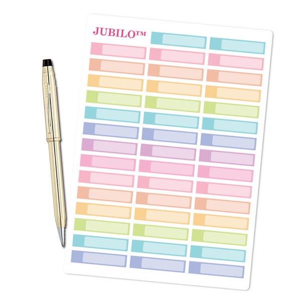 Blank Icon Labels Planner Stickers - fits Erin Condren Planner and Happy Planner!