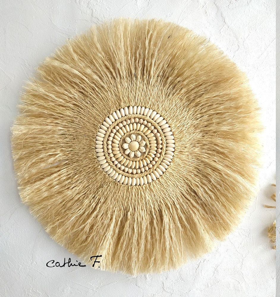 Juju Hat en Fibres Décoré Begy 45 cm