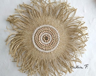 Juju hat en corde décoré MACRI 50 cm