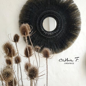 SALTA 43 black fiber mirror