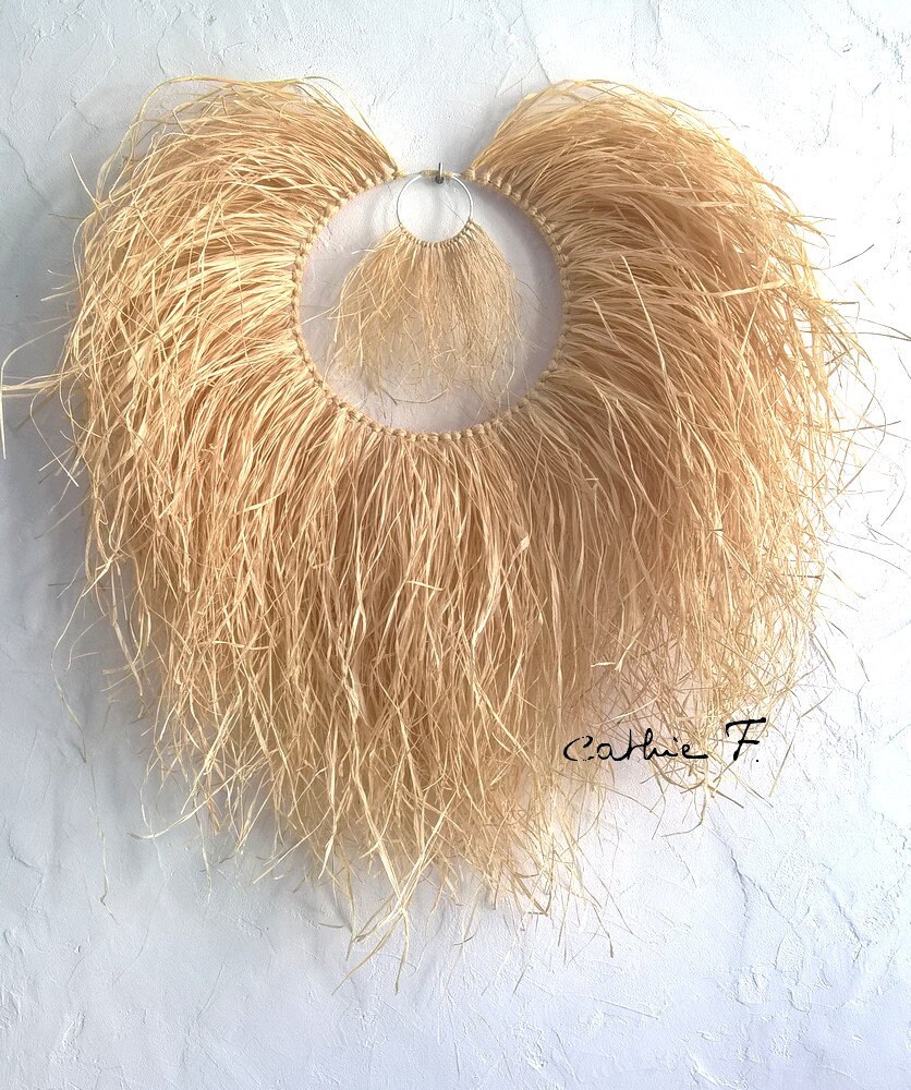 Décoration Murale Selva en Raphia