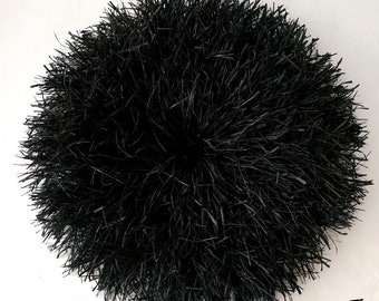 Juju hat 70 cm en raphia noir