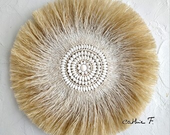 Juju hat en fibres décoré WHITY 40 cm