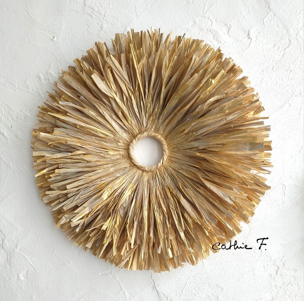 Juju Hat Percé Irisé en Raphia Solar 41 cm