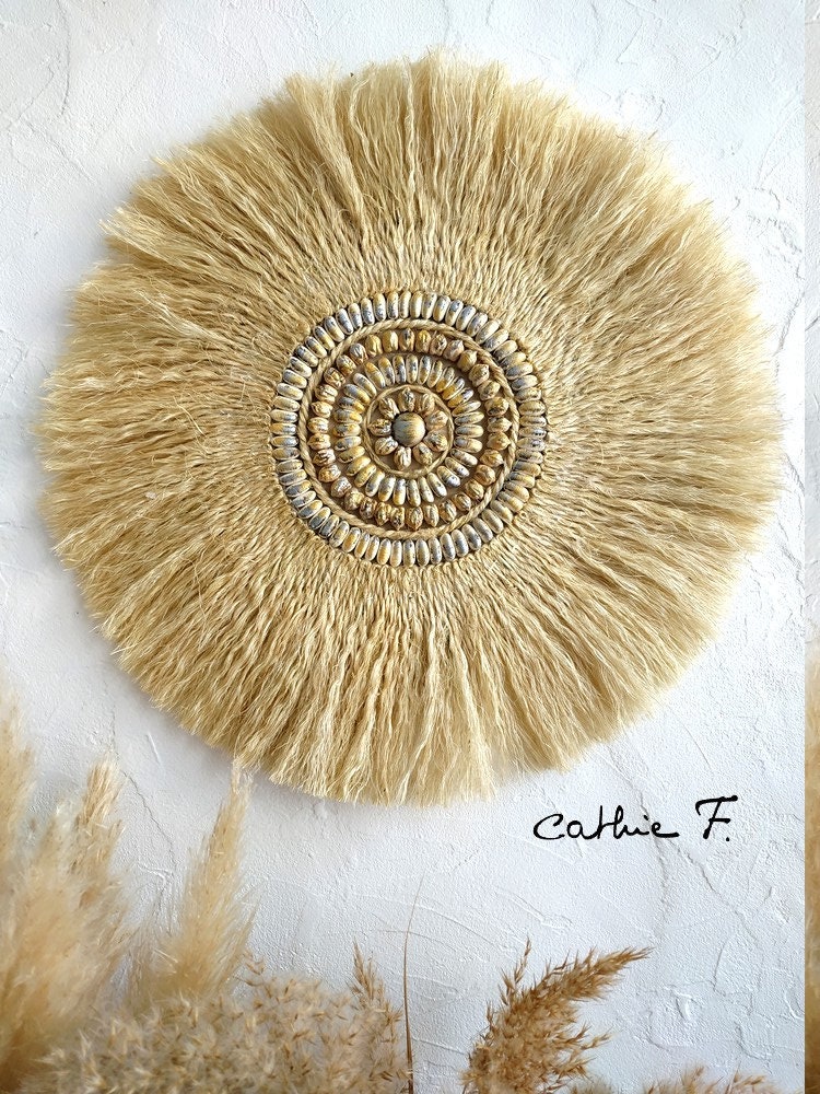 Juju Hat en Fibres Décoré Saria 40