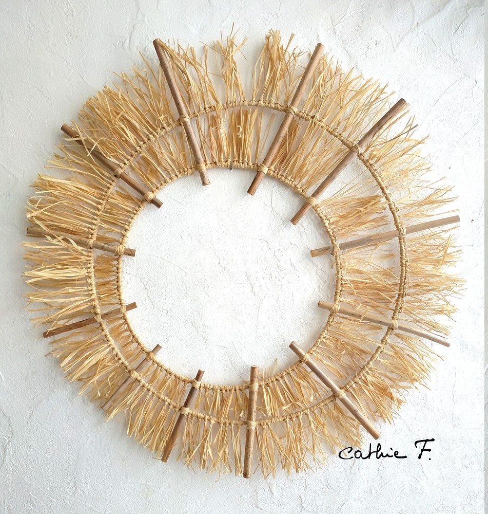 Décoration Murale Raphia Solestra 50