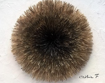 Juju hat 45 cm en raphia bicolore