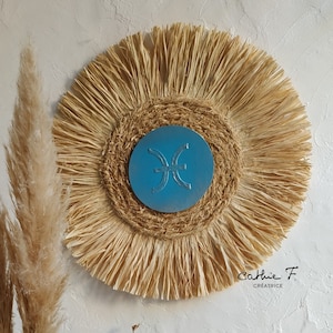 Juju hat in raffia astrology PISSON 51