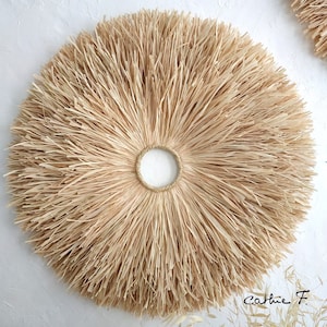 Juju hat pierced in raffia 65 cm