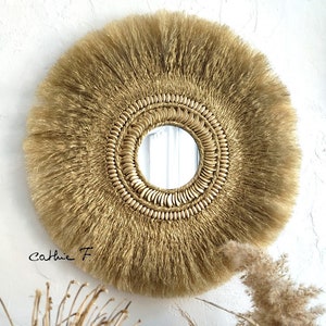 Gold fiber mirror SALTA 43