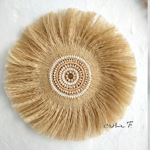 Juju hat in fibers decorated CALDIS 50 cm