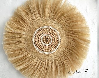Juju hat in fibers decorated CALDIS 50 cm