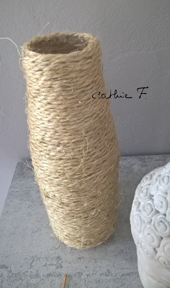 Vase Bouteille Corde