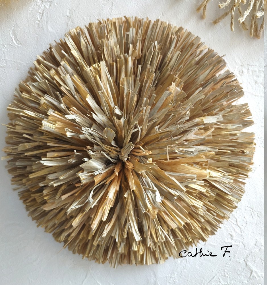 Juju Hat 27 cm en Raphia Irisé Solar