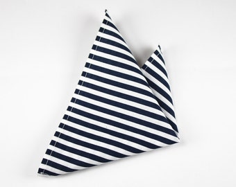 Pocket bag with BlueStripes fabric