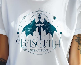 Basgiath War College - Vierter Flügel Tshirt, Vierter Flügel Reiter Quadrant, T-Shirt, Violet Sorrengail, Bücherwurm Tshirt