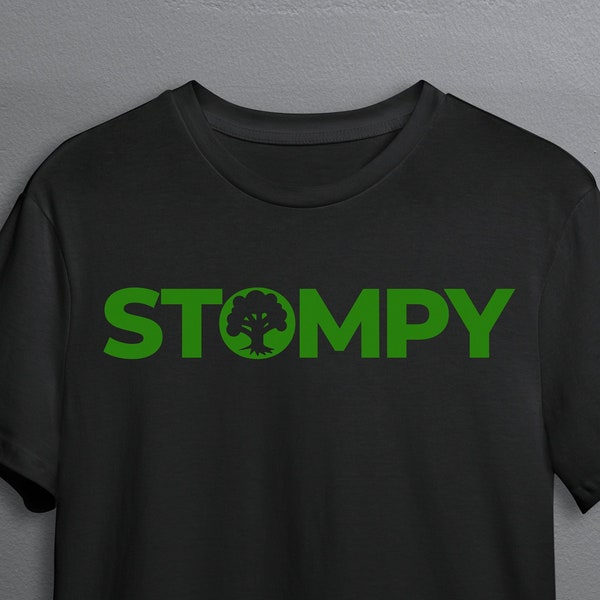 Stompy & Trample MTG Forest T-Shirt // Magic Tees, Gift Idea, Magic the Gathering